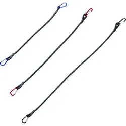 Gepäckspanner mit Karabiner, 3-er Set