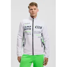 Camp David Sweatjacke weiß 4XL