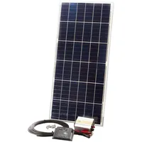 SUNSET Solarmodul "Einsteiger-Stomset 45 Watt, 230 V" Solarmodule für den Freizeitbereich schwarz (baumarkt) Solartechnik