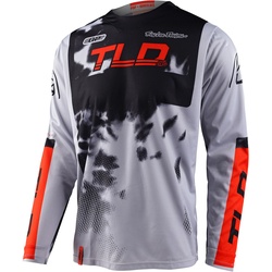 Troy Lee Designs GP Astro 2022 Motocross Jersey, grau-orange, Größe XL für Männer