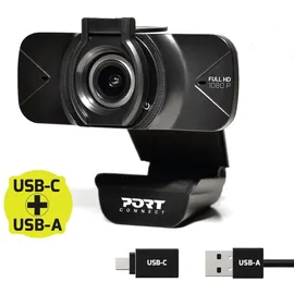PORT DESIGNS Webcam 2 MP Schwarz