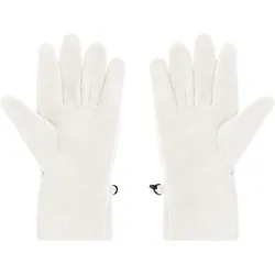 Microfleece Handschuhe - Farbe weiß - Größe L/XL