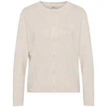 Cecil Strickjacke mit Rundhalsausschnitt Beige M
