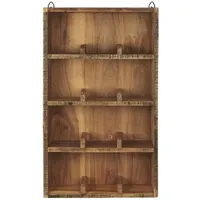 Ib laursen Wandregal aus Holz mit 4 Ablagen und