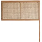 Tikamoon Kopfteil, Natur, Naturmaterialien, 160x115x3 cm, Schlafzimmer, Betten, Bett-Kopfteile
