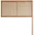 Tikamoon Kopfteil, Natur, Naturmaterialien, 160x115x3 cm, Schlafzimmer, Betten, Bett-Kopfteile