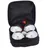 Relaxdays Boule Kugeln im Set Schwarz,Silber
