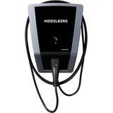 Heidelberg Wallbox Connect.solar 11kW Typ 2 Ladekabel 5m € Schwarz (+GRATIS Hombli Lichterkette)