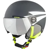 Alpina Sports Zupo Visor Q-lite 51-55 cm charcoal-neon matt