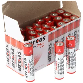 Arcas Alkaline Batterie LR03 AAA 24 St.