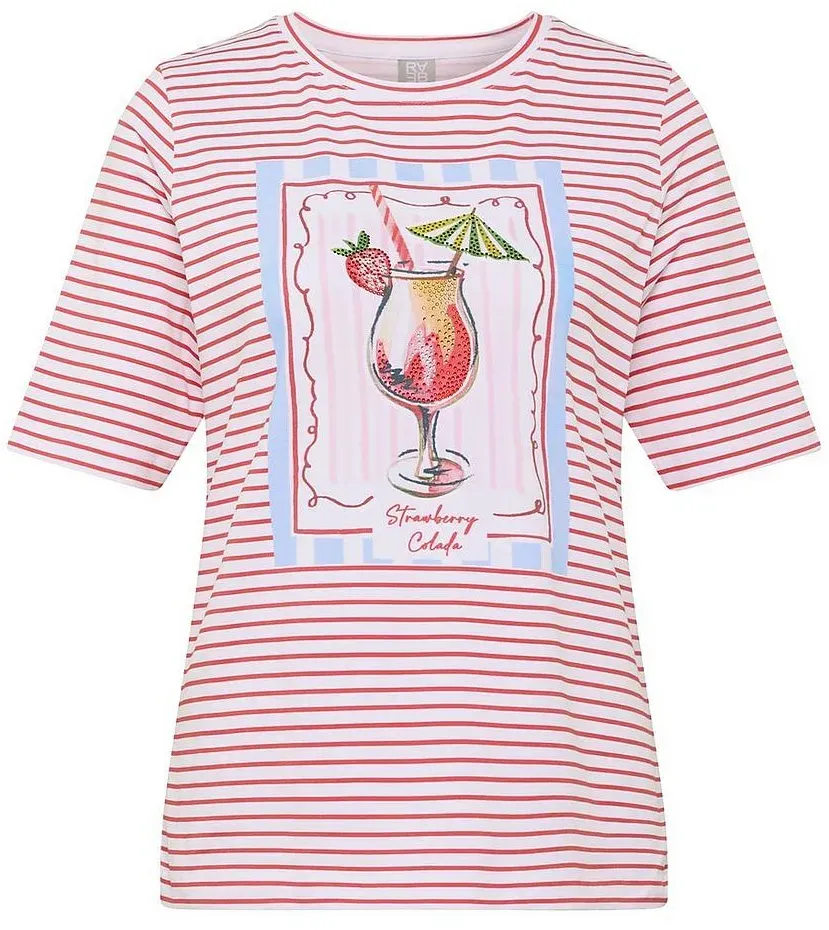 Rundhals-Shirt Rabe weiss, 40