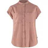 Fjällräven Övik Hemp Kurzarmbluse Rosa S