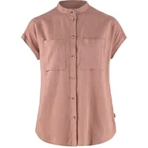 Fjällräven Övik Hemp Kurzarmbluse Rosa S