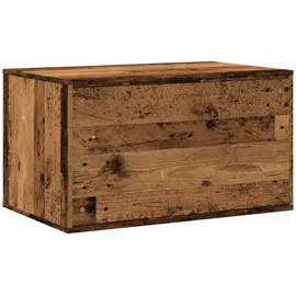 vidaXL Katzenklo Altholz-optik 80x50x45 cm Holzwerkstoff - vidaXL