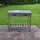 Westerholt Beistelltisch 100 x 50 cm Edelstahl Silber