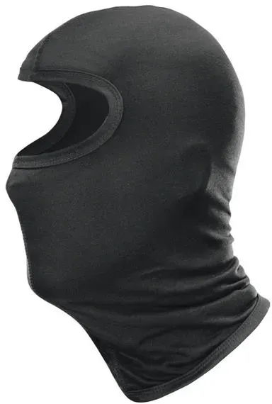 Büse Balaclava Silk, zwart, Eén maat Voorman