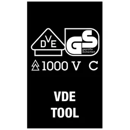 WERA Kraftform Kompakt VDE 17 RA 1 17-tlg. - rot/gelb