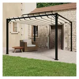 vidaXL Partezelt 3 x 3 m Creme