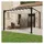 vidaXL Partezelt 3 x 3 m Creme