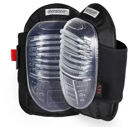 Gel Knieschoner 1 Paar Schwarz