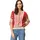 Zero Oversized-Pullover gestreift 34, Patch CreamRed | 34