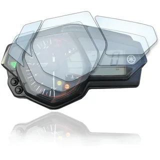 Displayschutzfolie Tacho Schutzfolie geeignet für Yamaha YZF R3 R25 / MT-03 1x Ultra Clear / 1x Anti Glare