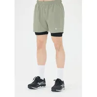 Virtus Shorts Zayne grau|grün S