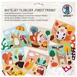 URSUS Bastelset Filzbilder »Forest Friends«