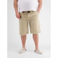 Lerros Chino-Bermuda mit Gürtel, in Großen Größen - Light