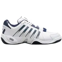 K-Swiss TENNIS Herren Tennisoutdoorschuhe, White/Peacoat/Silver, 41