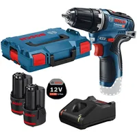 Bosch GSR 12V-35 Professional inkl. 2 x 3 Ah + L-Boxx 06019H8002