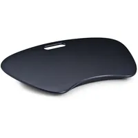 Zeller 13000 Laptop-Schoßtablett, MDF, 59 x 40 x 6 cm, schwarz