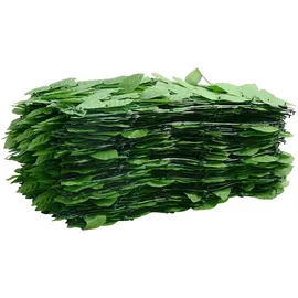 vidaXL Sichtschutzmatte mit Grünen Blättern 200 x 75 cm