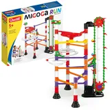 Quercetti Migoga Run Elevator, Kreatives Konstruktionsspielzeug mit Aufzug und Murmelbahn, Lernspielzeug ab 5 Jahren, fördert Organisation, Logik & Problemlösung, Geschenk Jungen & Mädchen