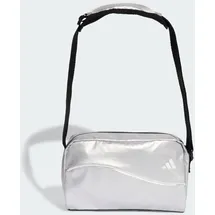 adidas Women's adidas Glow Mini Duffelbag Silver Metallic/White 1 Größe