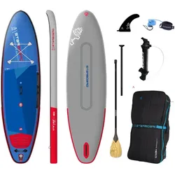STARBOARD IGO DELUXE DC 10,8 SUP 2023 inkl. ENDURO BALSA ROUND 2-Piece Paddel - L