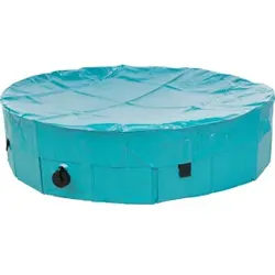 Afdekhoes voor zwembad voor de hond  M 80 cm - Blauw