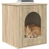 vidaXL Katzenhaus (Katze), Hundebett + Katzenbett