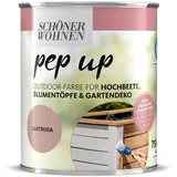 Schöner Wohnen pep up Outdoorfarbe Holzfarbe Wetterschutz shabby Zartrosa