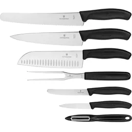 Victorinox Swiss Classic Messerset 7-tlg. Schwarz
