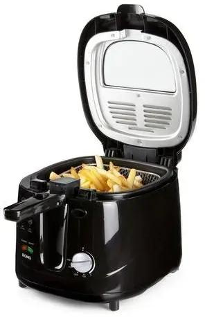 Preisvergleich Produktbild Fritteuse DOMO DO461FR Schwarz 1800 W 2,5 L