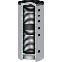 TWL Technologie 500 Liter TWL Pufferspeicher PR2-500 2 Wärmetauscher