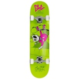 Enuff Skateboards Skully Mini 7.25 ́ ́ Skateboard - Green - 29.5 Zoll