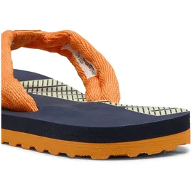 Puma Epic Flip V2 PS, Unisex Flipflop, NEW NAVY-PISTACHIO GREEN-ORANGE GLO,