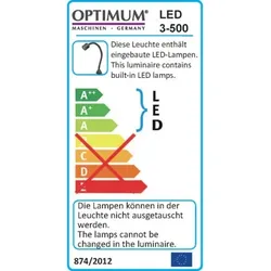 LED 3-500 230V/1Ph LED Maschinenlampe