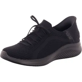 SKECHERS Ultra Flex 3.0 - Brilliant black knit white trim 37
