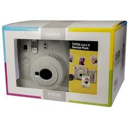 Fujifilm INSTAX mini 9 Special Pack Weiß + Film + Zubehörset