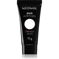 NEONAIL Duo Acrylgel French White Gel für die Nagelmodellage 15 g