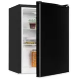 GGV Exquisit Exquisit Mini-Kühlschrank, Kühlschrank klein, 50 Liter, 45 cm Breite, LED-Innenbeleuchtung, Temperaturregelung, KB560-V-091E schwarz