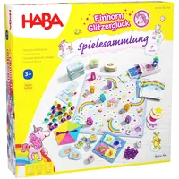 HABA Einhorn Glitzerglück - Spielesammlung